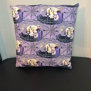 Evil Disney Villains Decorative Pillow 15X15 inches